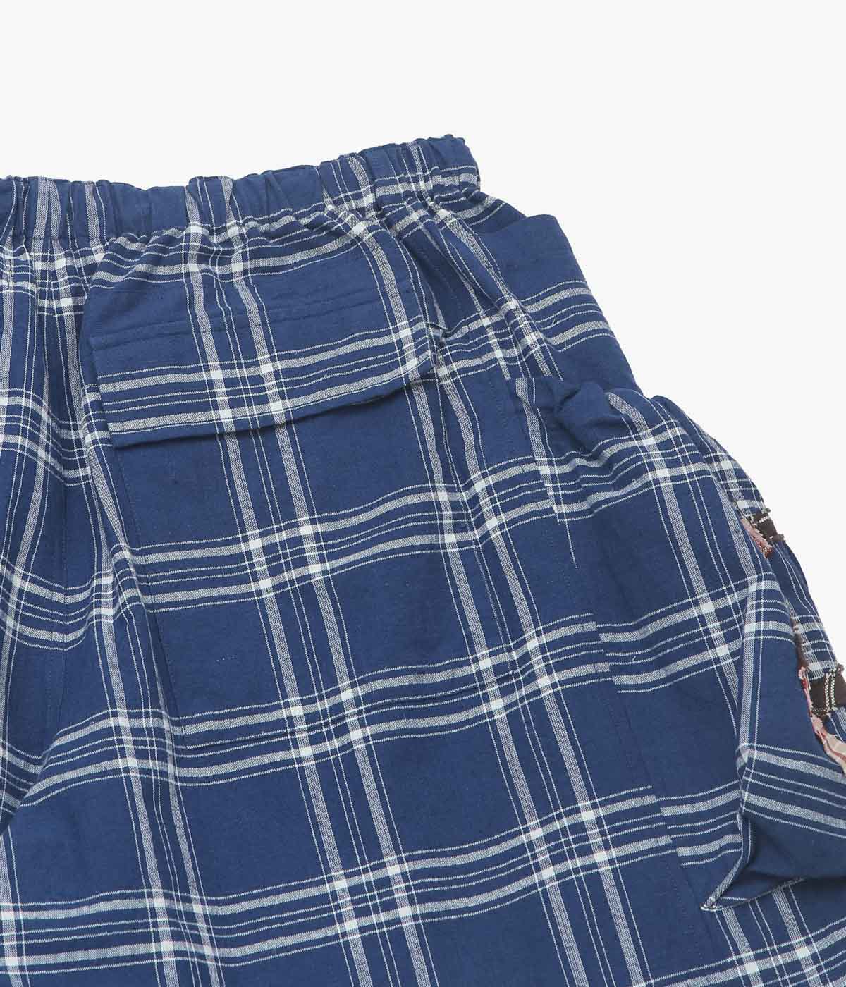 STORY MFG ''SALT SHORTS'' (CHECKED PEACE PATCHWORK)