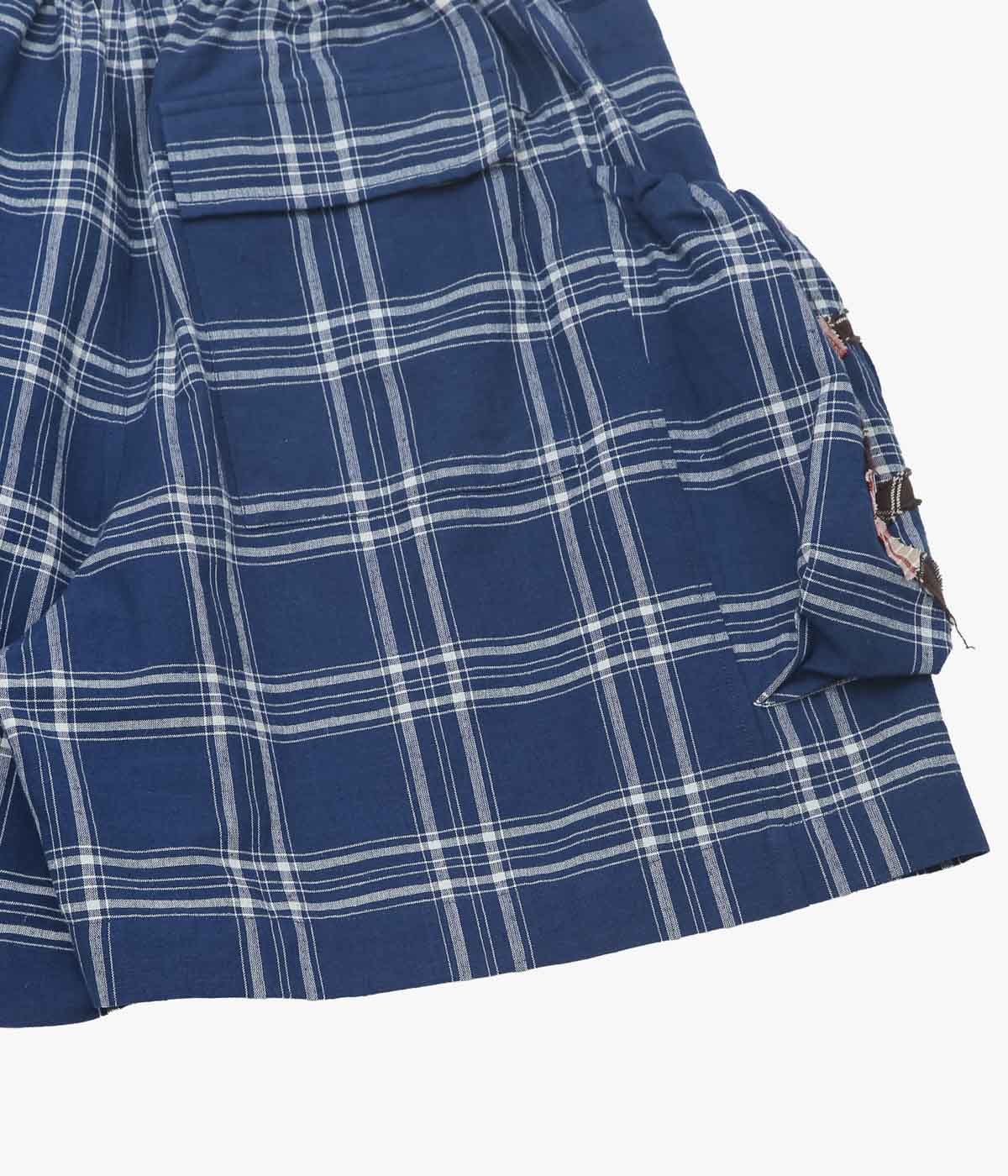 STORY MFG ''SALT SHORTS'' (CHECKED PEACE PATCHWORK)