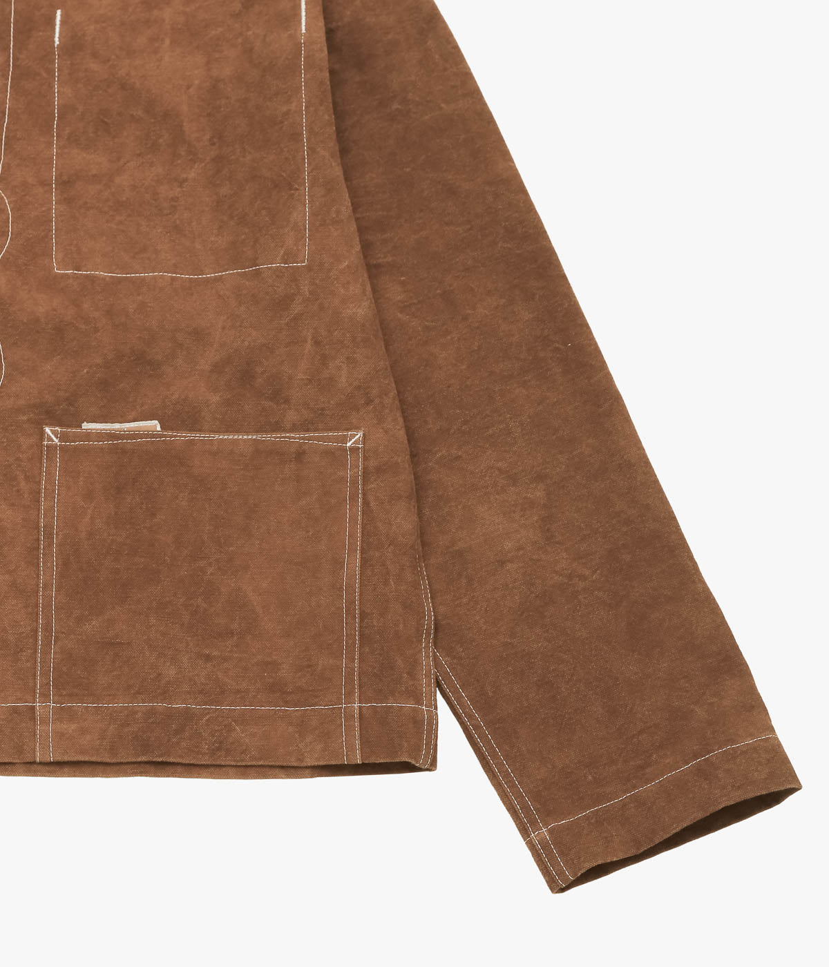 STORY MFG. ''SOT JACKET'' (BROWN WONKY-WEAR)
