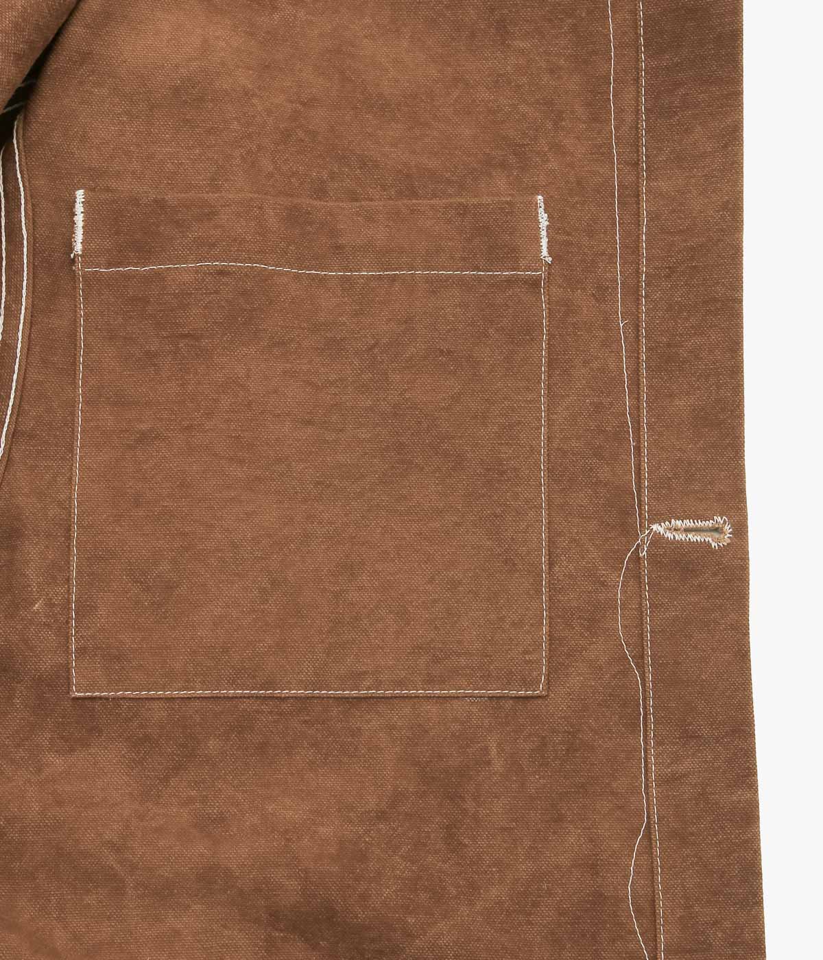 STORY MFG. ''SOT JACKET'' (BROWN WONKY-WEAR)