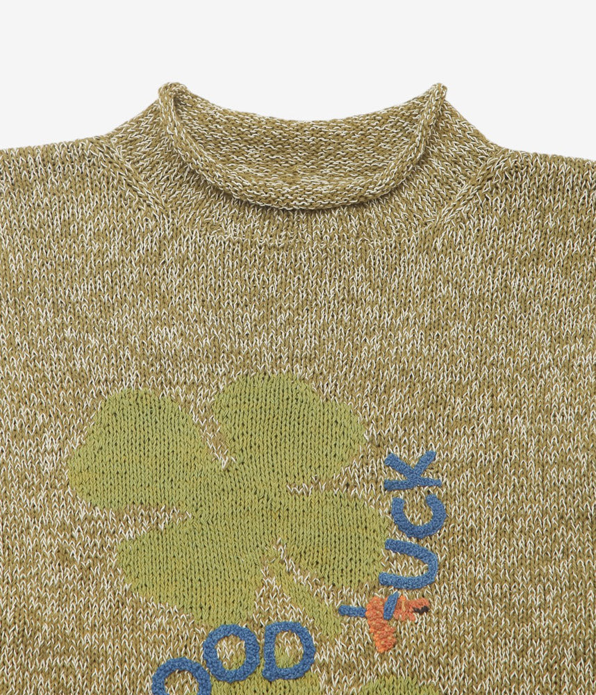 STORY MFG ''TWINSUN ROLL NECK'' (TWISTED OLIVE LUCK)