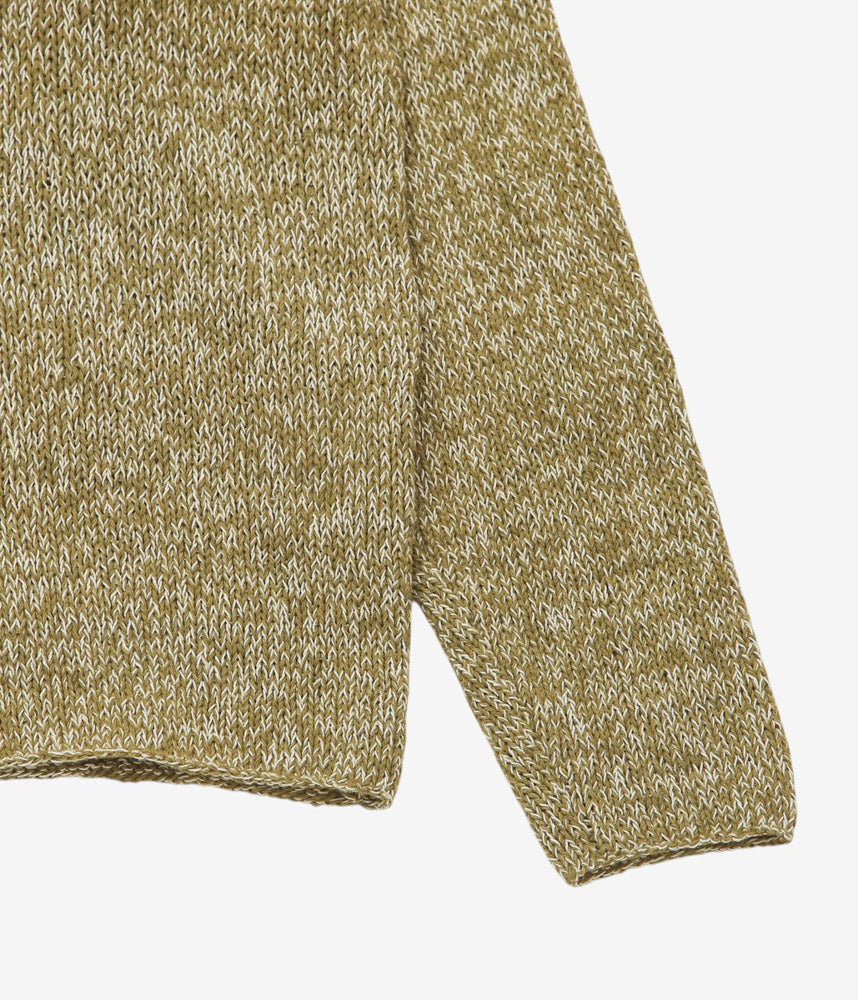 STORY MFG ''TWINSUN ROLL NECK'' (TWISTED OLIVE LUCK)