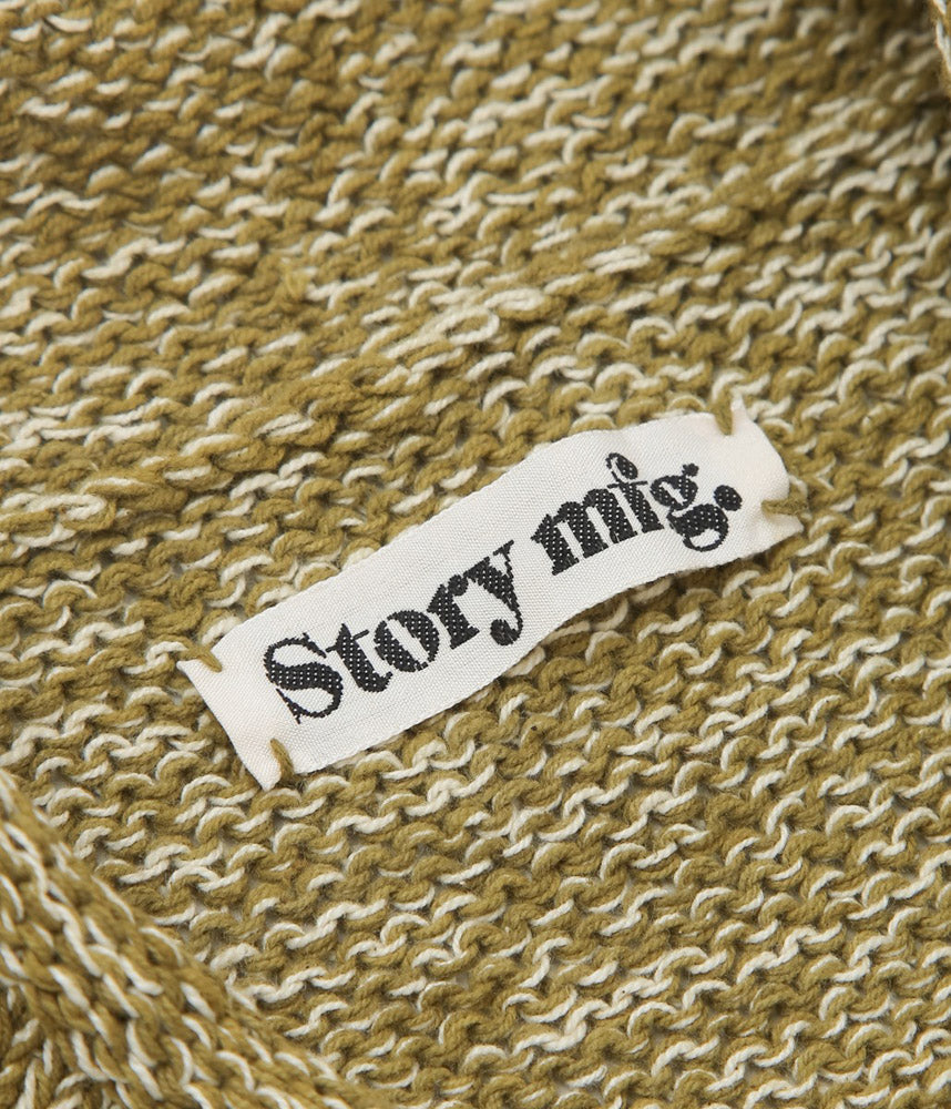 STORY MFG ''TWINSUN ROLL NECK'' (TWISTED OLIVE LUCK)