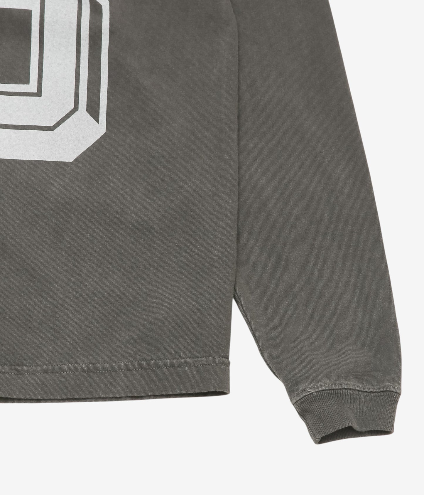 STUDIO ANIMALS ''“23” L/S T-SHIRT '' (FADED BLACK)