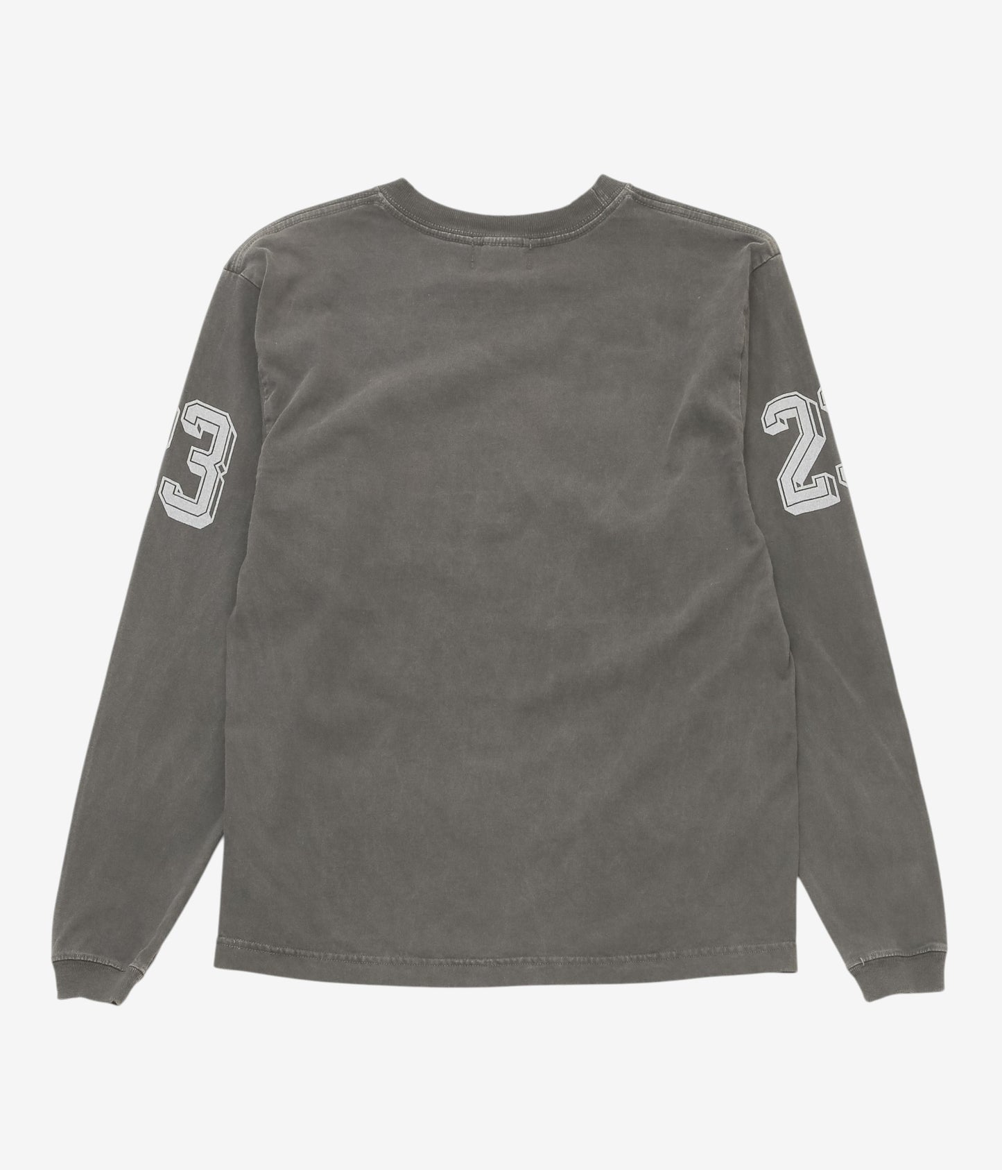 STUDIO ANIMALS ''“23” L/S T-SHIRT '' (FADED BLACK)