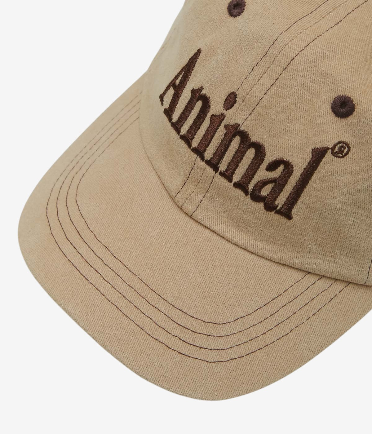 STUDIO ANIMALS "ANIMALS LETTER" CAP (SAND)
