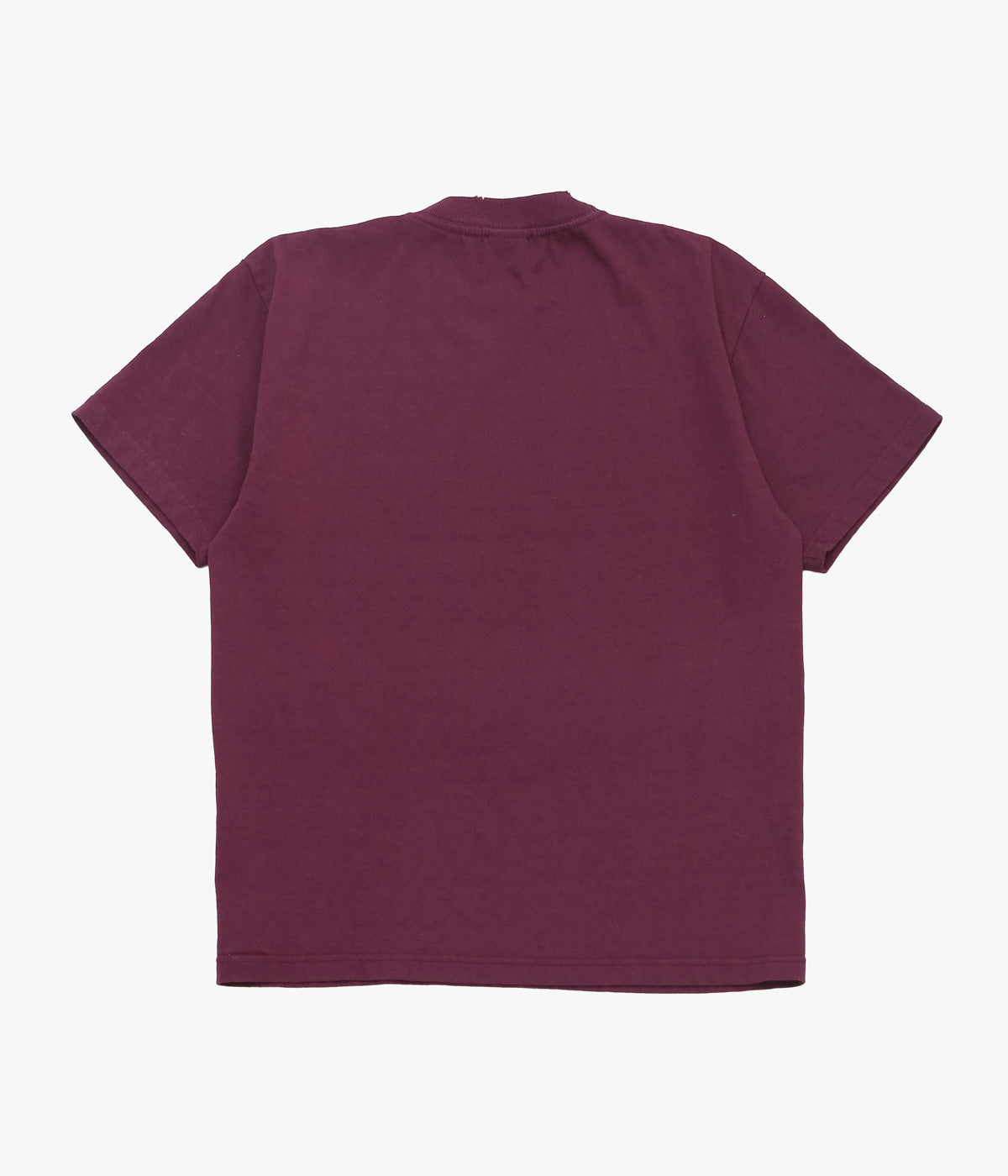 STUDIO ANIMALS ''“ANIMALS LETTER” T-SHIRT SOLID PRINT'' (BURGUNDY)