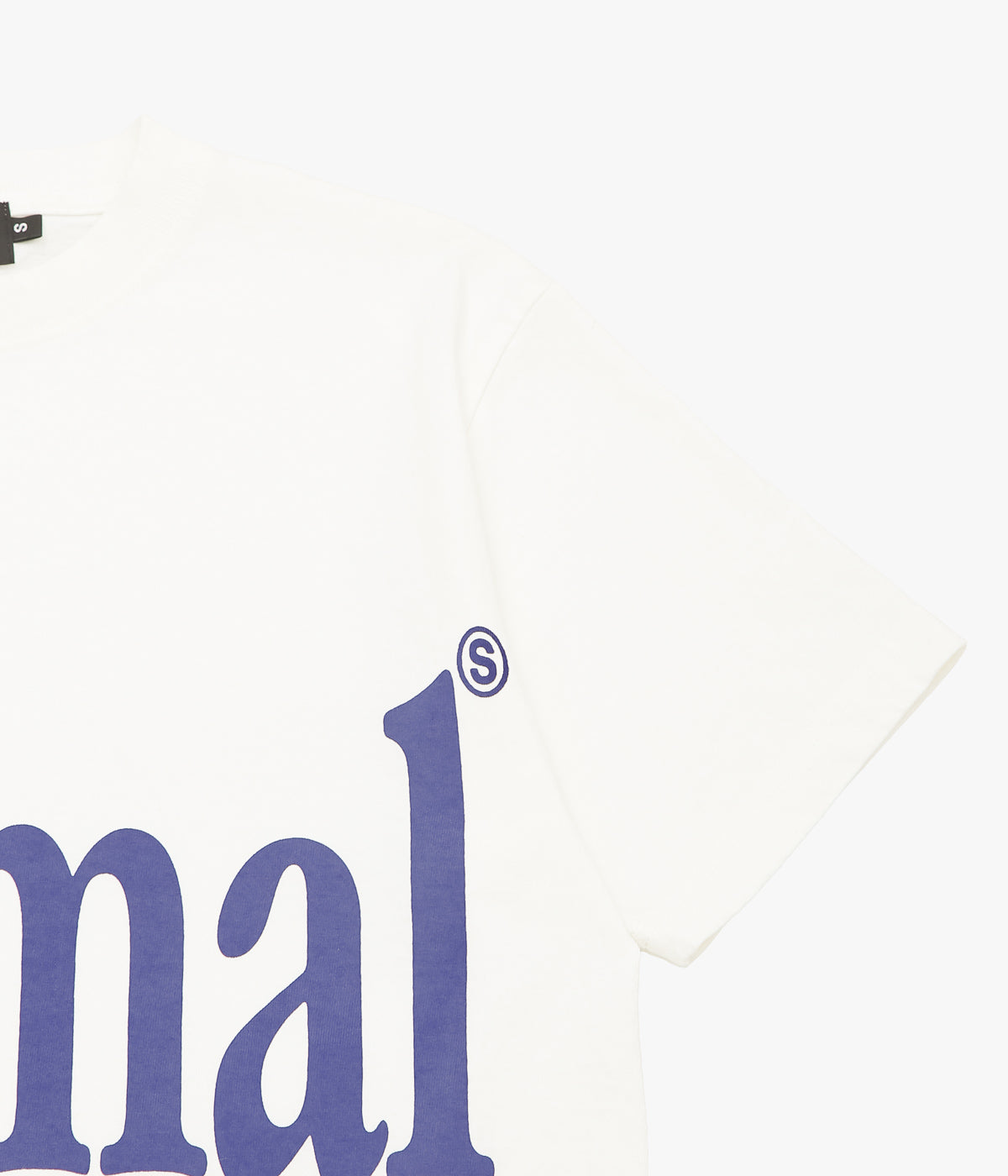 STUDIO ANIMALS ''“ANIMALS LETTER” T-SHIRT SOLID PRINT'' (NATURAL)