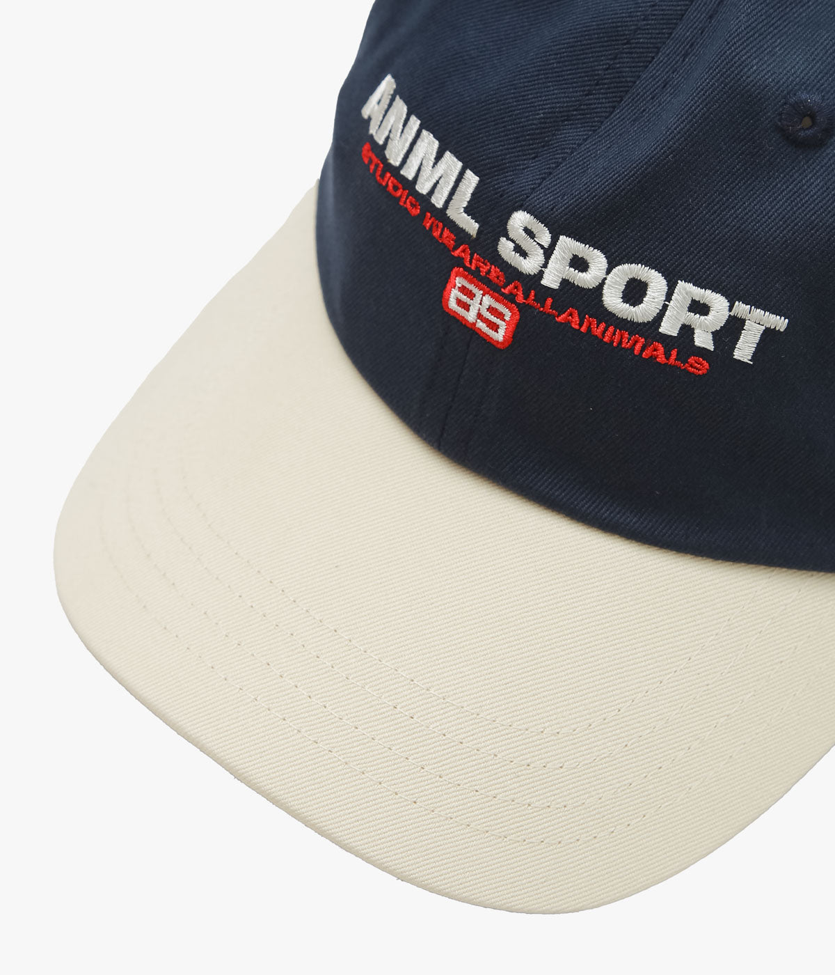 STUDIO ANIMALS ''“ANIMALS SPORT” CAP'' (NAVY / NATURAL)