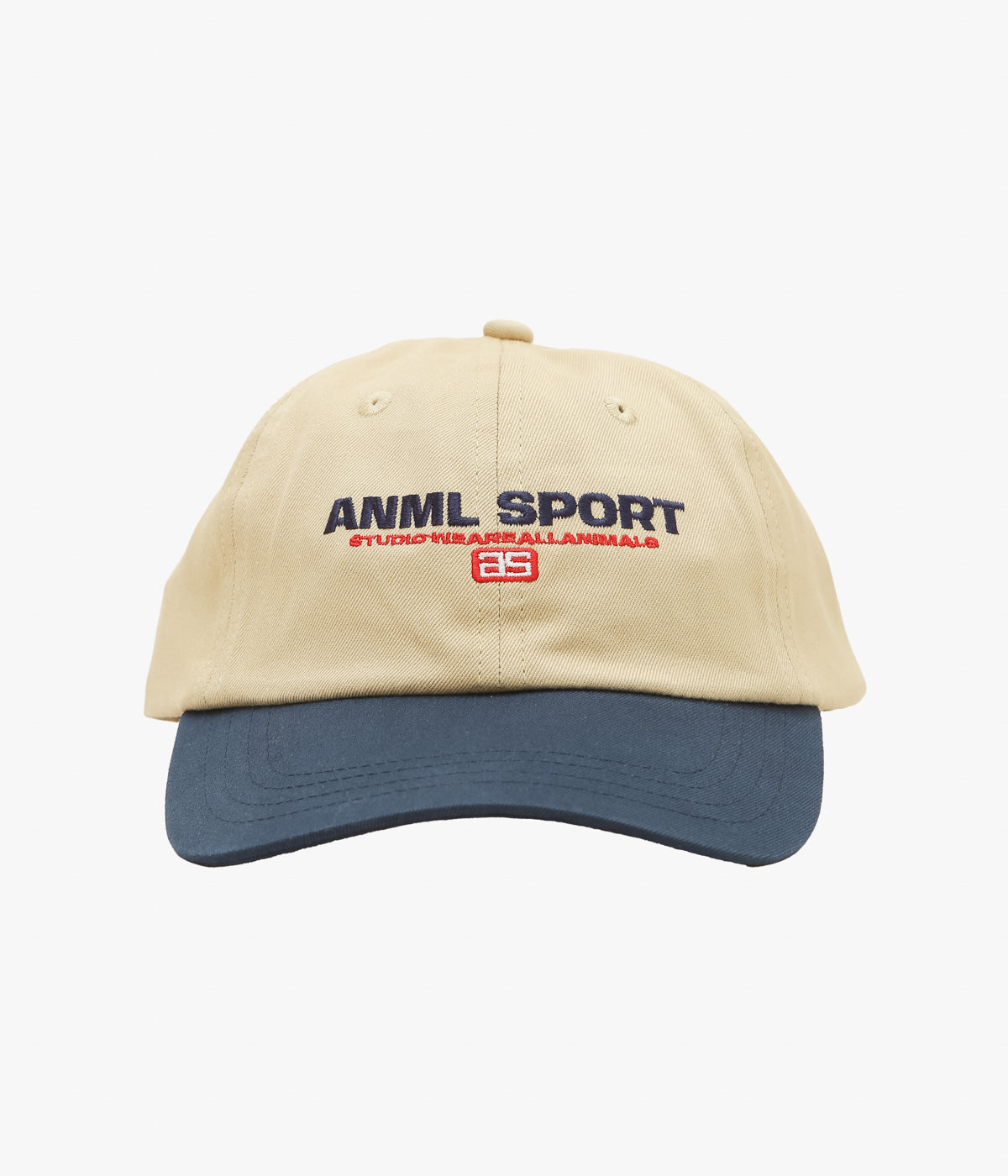 STUDIO ANIMALS ''“ANIMALS SPORT” CAP'' (TAN / NAVY)