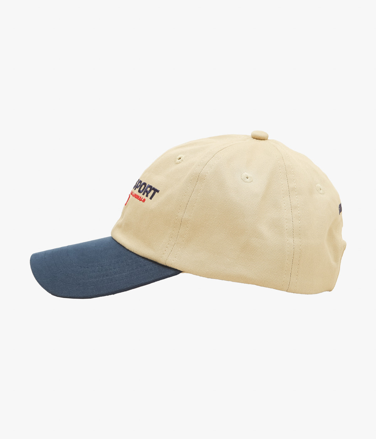 STUDIO ANIMALS ''“ANIMALS SPORT” CAP'' (TAN / NAVY)