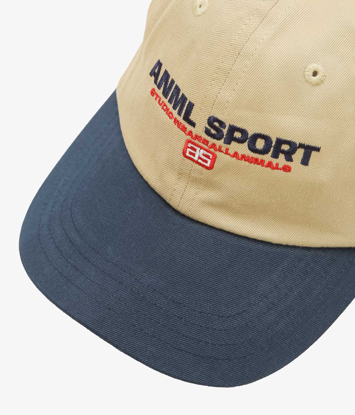 STUDIO ANIMALS ''“ANIMALS SPORT” CAP'' (TAN / NAVY)