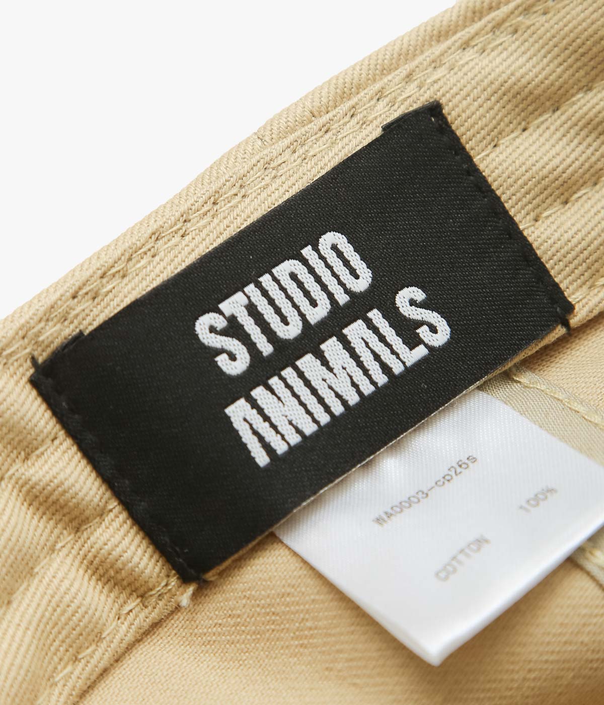 STUDIO ANIMALS ''“ANIMALS SPORT” CAP'' (TAN / NAVY)