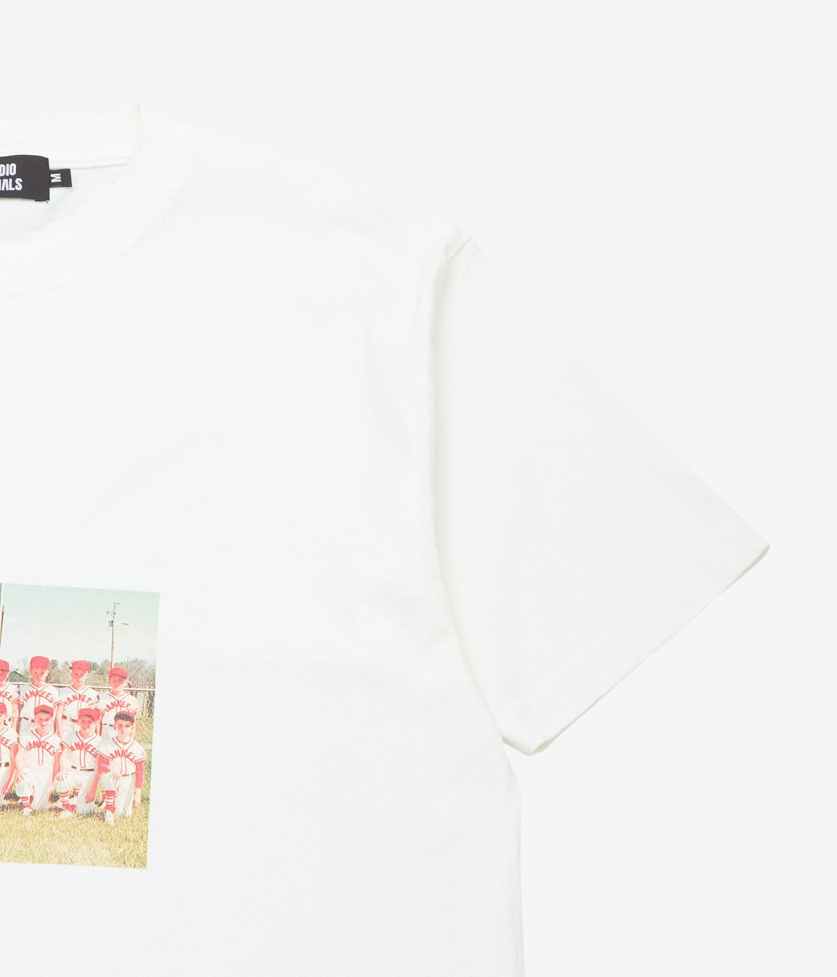 STUDIO ANIMALS ''"BASEBALL" S/S T-SHIRT '' (NATURAL)
