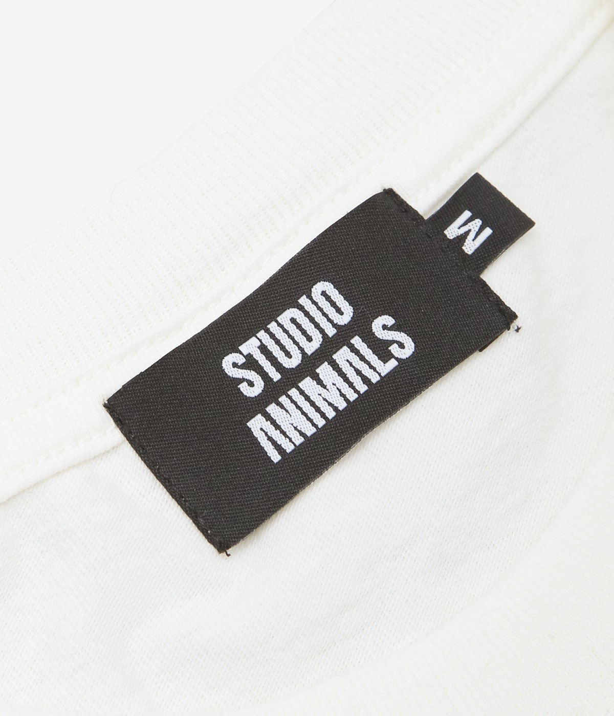 STUDIO ANIMALS ''"BASEBALL" S/S T-SHIRT '' (NATURAL)