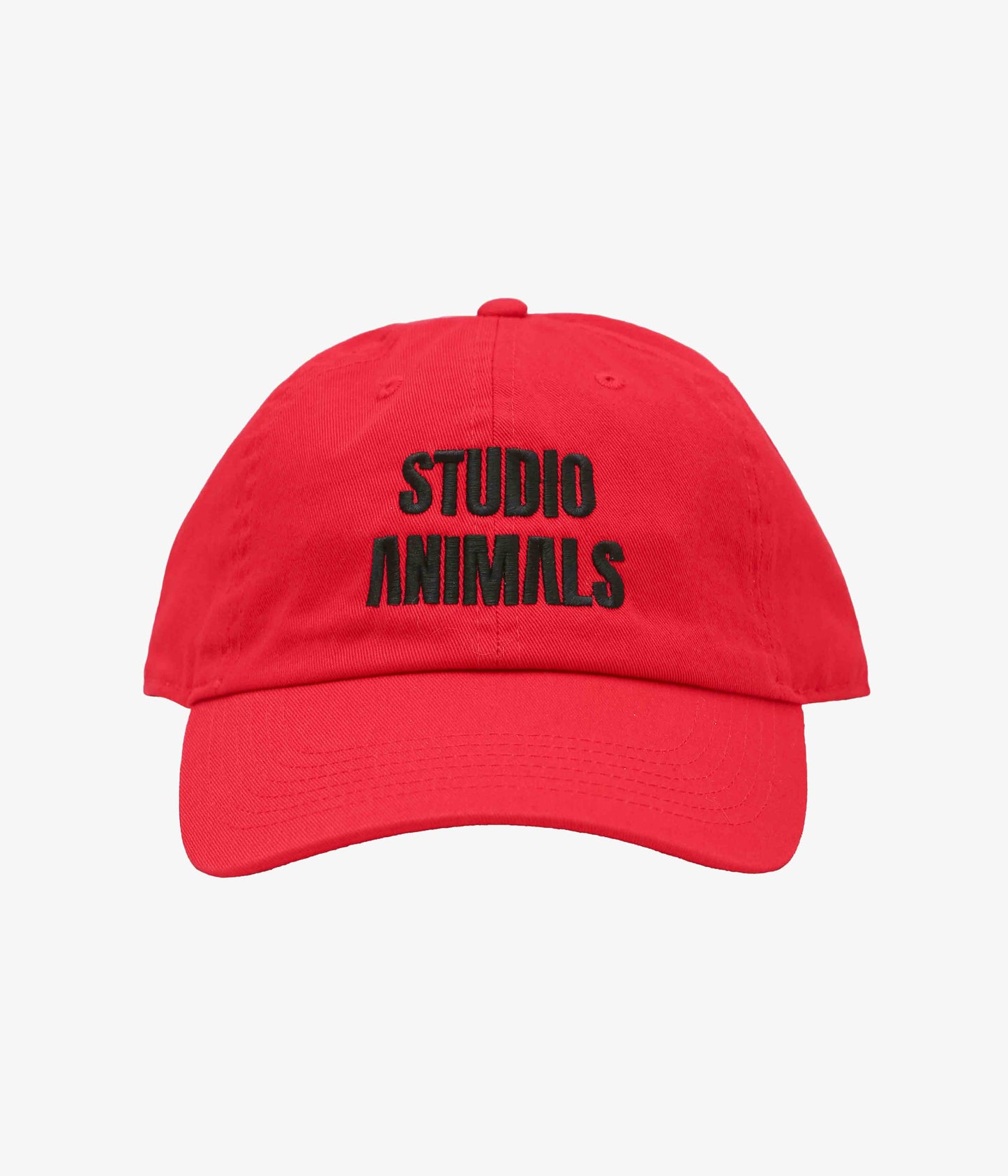 STUDIO ANIMALS ''“BASIC LOGO” CAP'' (RED)