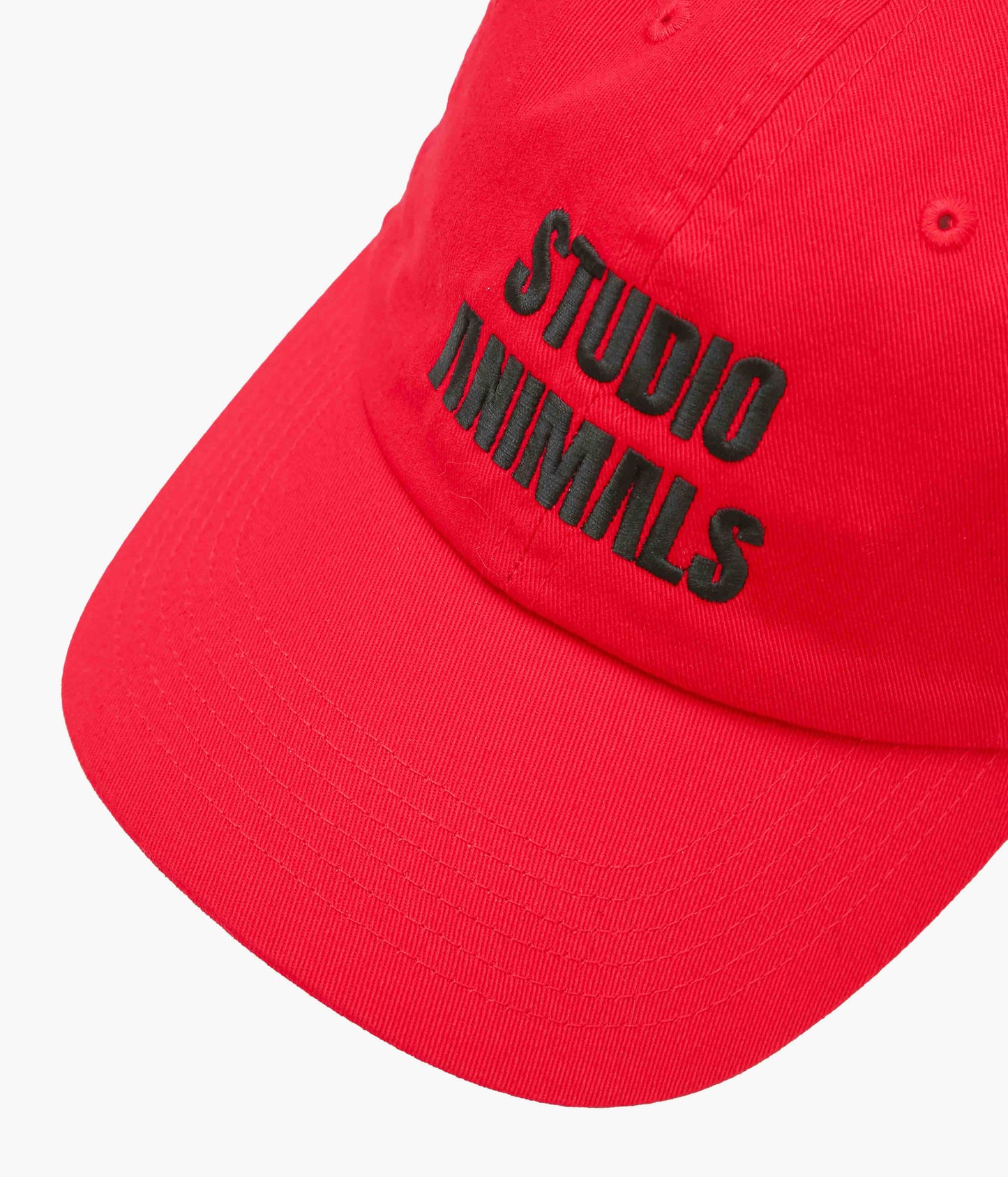 STUDIO ANIMALS ''“BASIC LOGO” CAP'' (RED)