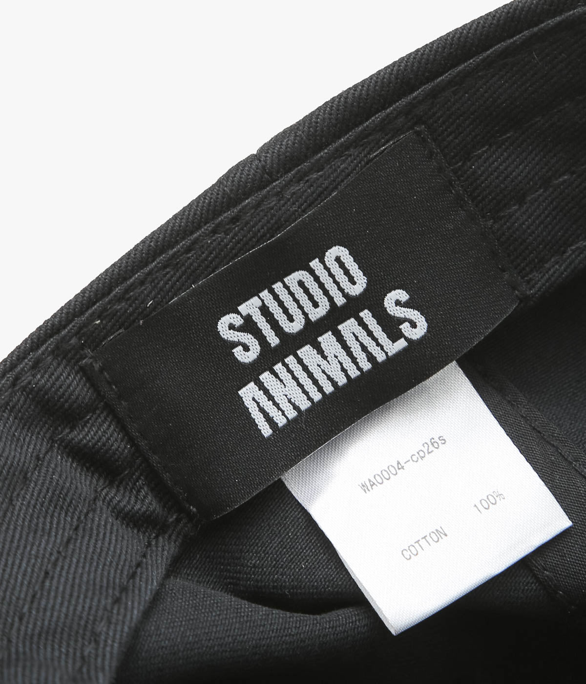 STUDIO ANIMALS ''“FORMULA” CAP'' (BLACK)