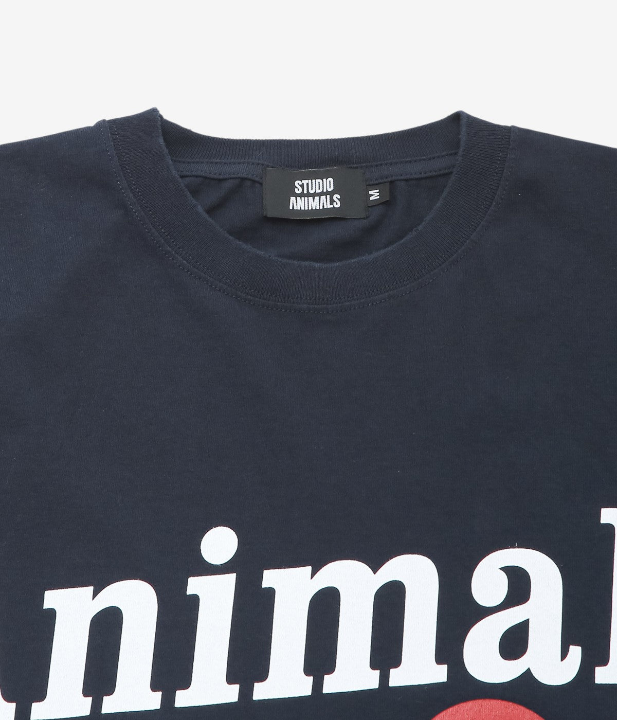 STUDIO ANIMALS ''"LOVERS" S/S T-SHIRT '' (NAVY)