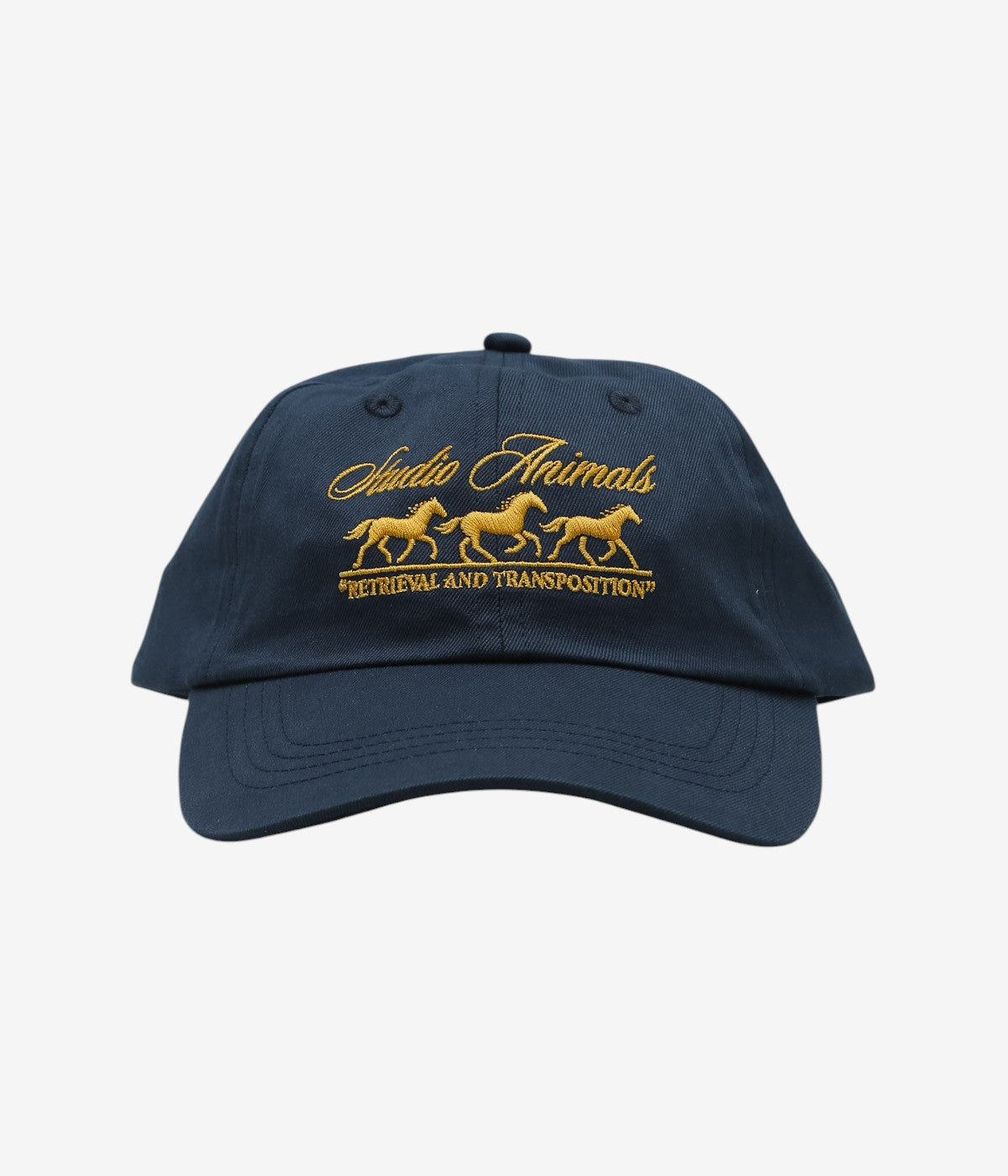 STUDIO ANIMALS ''”RUNNING HORSE” CAP'' (NAVY)