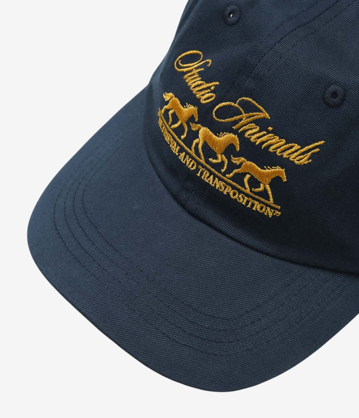 STUDIO ANIMALS ''”RUNNING HORSE” CAP'' (NAVY)