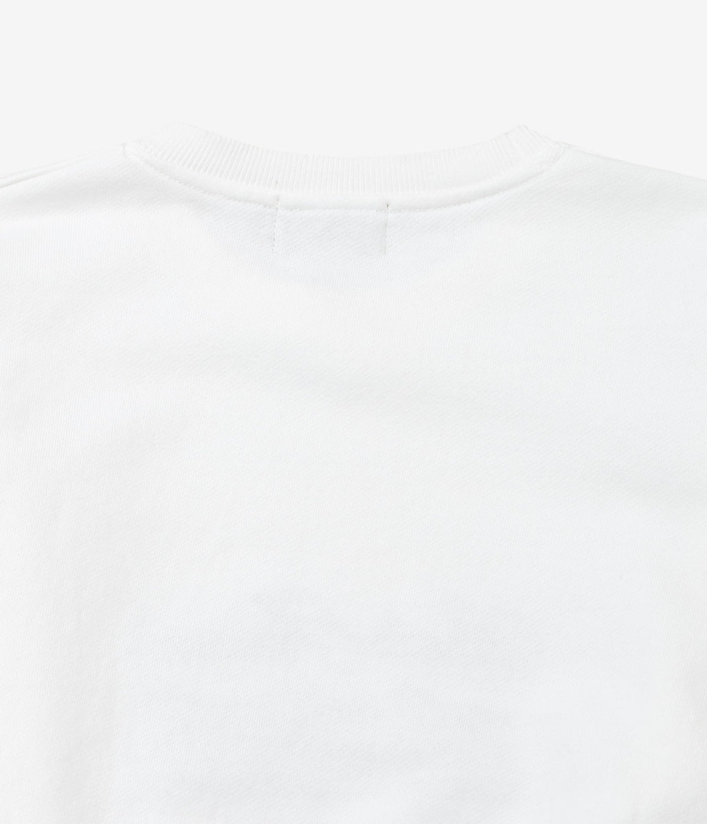 STUDIO ANIMALS ''"RUNNING HORSE" EMBROIDERED SWEATSHIRT'' (WHITE)