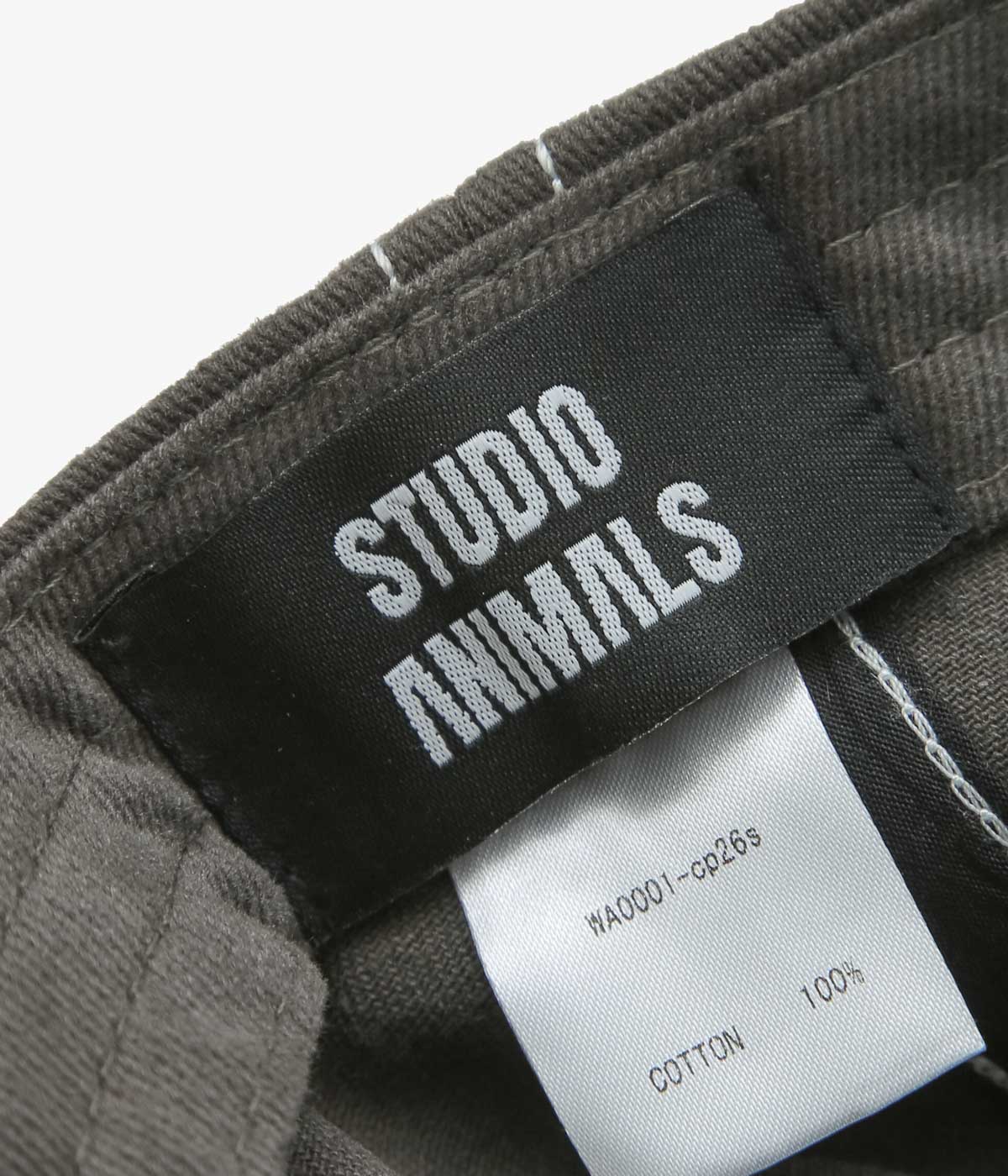 STUDIO ANIMALS ''“SPORTS LOGO” CAP'' (BLACK)