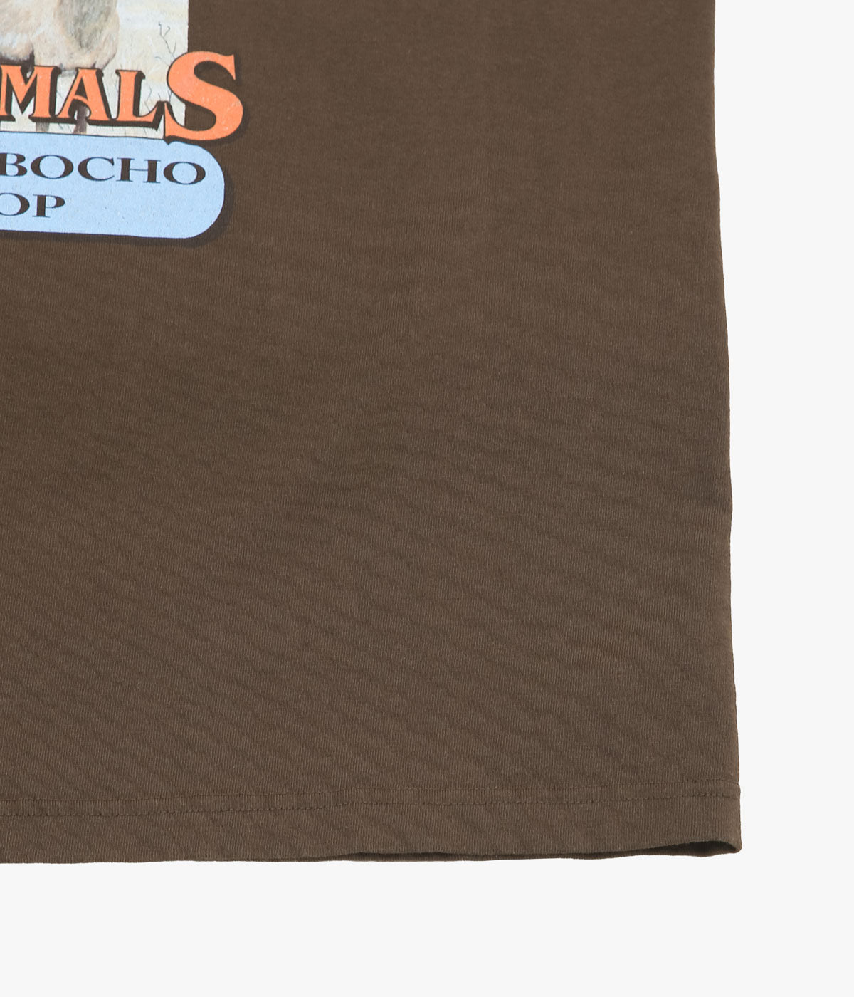 STUDIO ANIMALS ''STUDIO ANIMALS × TAKURO NAKAMURA "USA ANIMALS TEE"'' (BROWN)