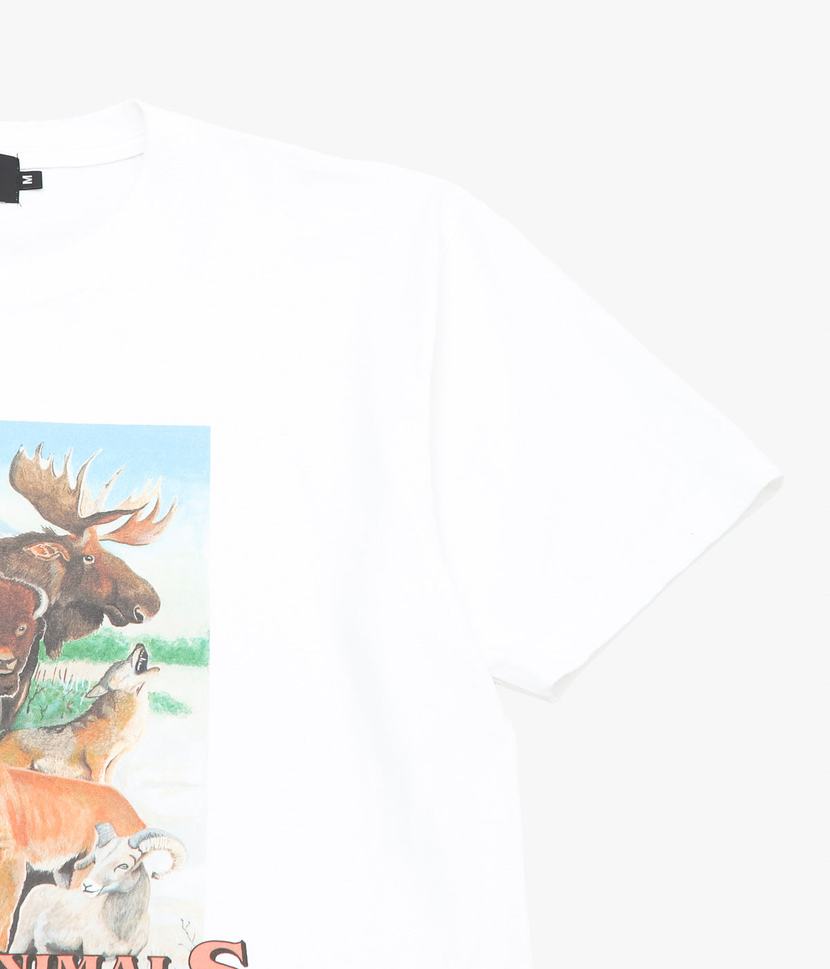 STUDIO ANIMALS ''STUDIO ANIMALES × TAKURO NAKAMURA "USA ANIMALS TEE"'' (WHITE)