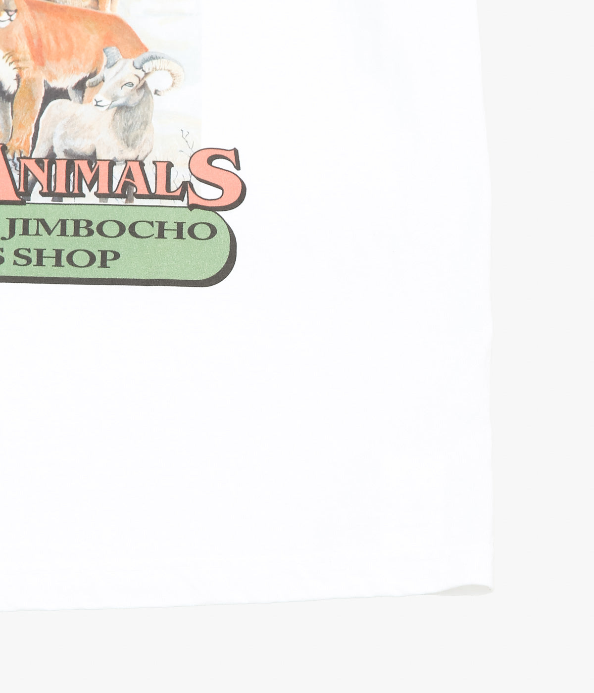 STUDIO ANIMALS ''STUDIO ANIMALES × TAKURO NAKAMURA "USA ANIMALS TEE"'' (WHITE)
