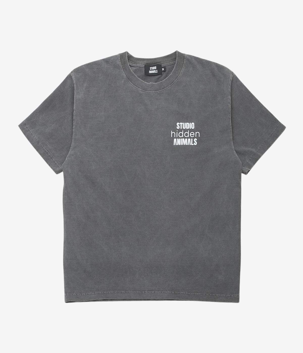 STUDIO ANIMALS ''×STUDIO-HIDDEN ”HOW TO MAKE” S/S T-SHIRT'' (FADED BLACK)