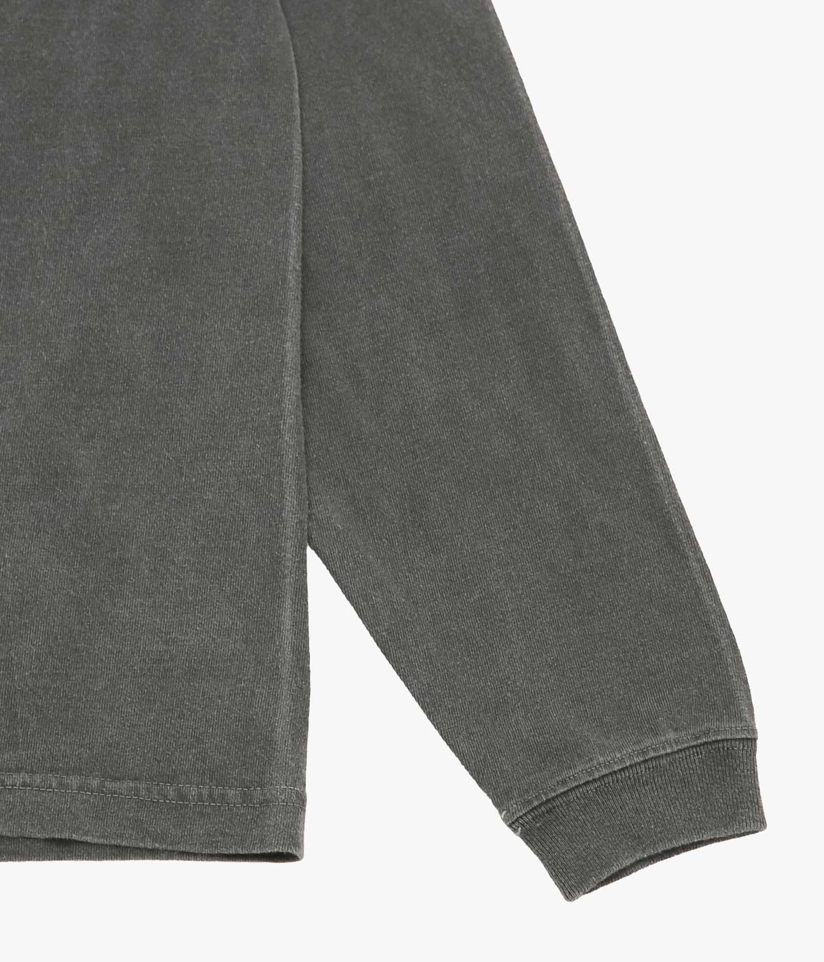 STUDIO ANIMALS ''“THIS IS NOT” L/S T-SHIRT'' (FADED BLACK)