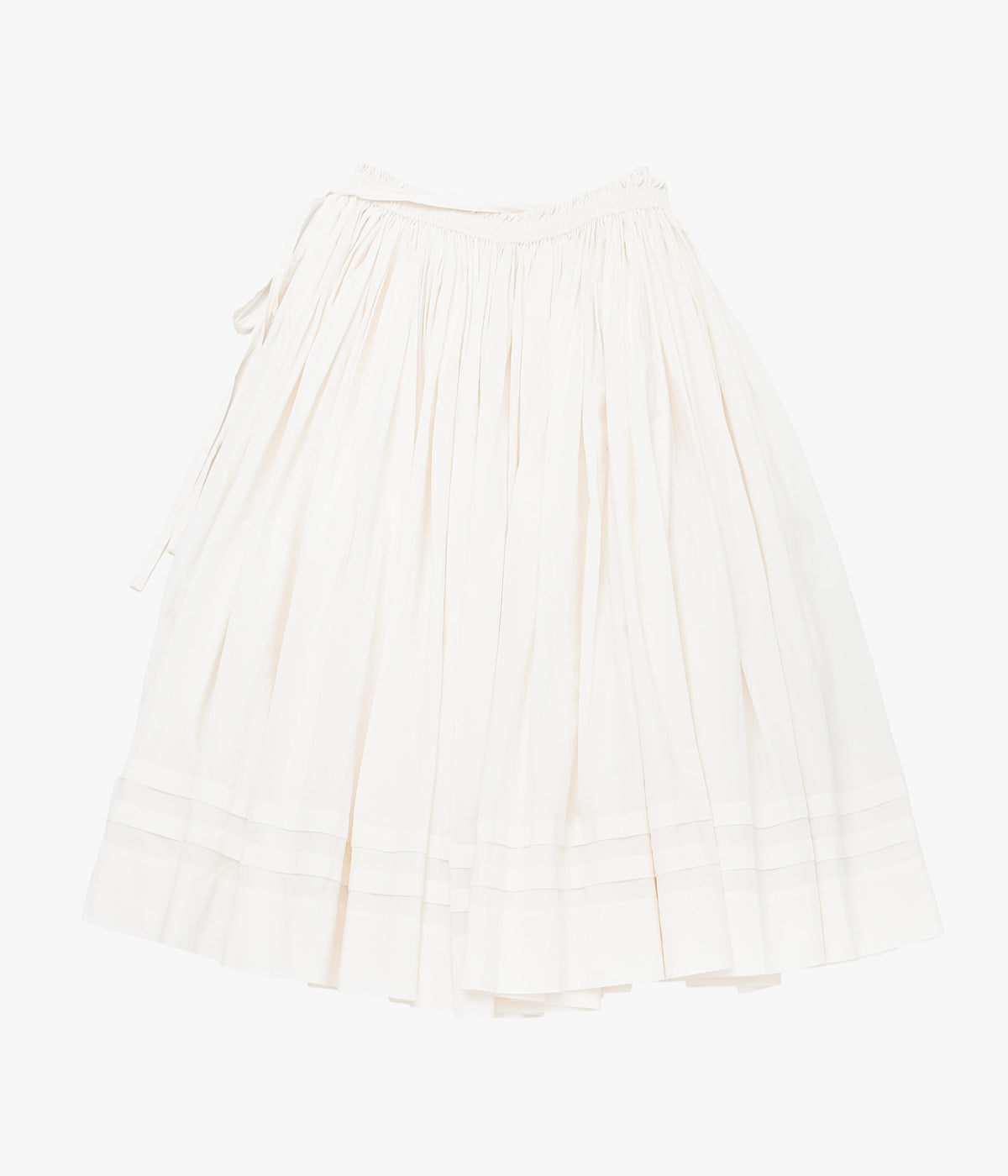 STUDIO DE LOSTANGES "BRETON SKIRT 3 PLEATS" (OFF WHITE)