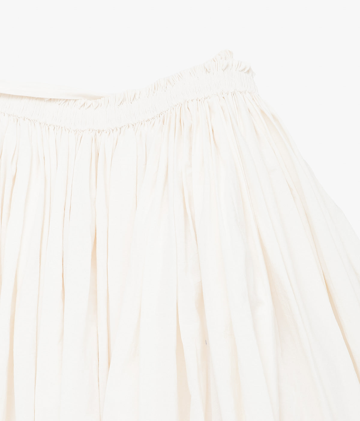 STUDIO DE LOSTANGES "BRETON SKIRT 3 PLEATS" (OFF WHITE)