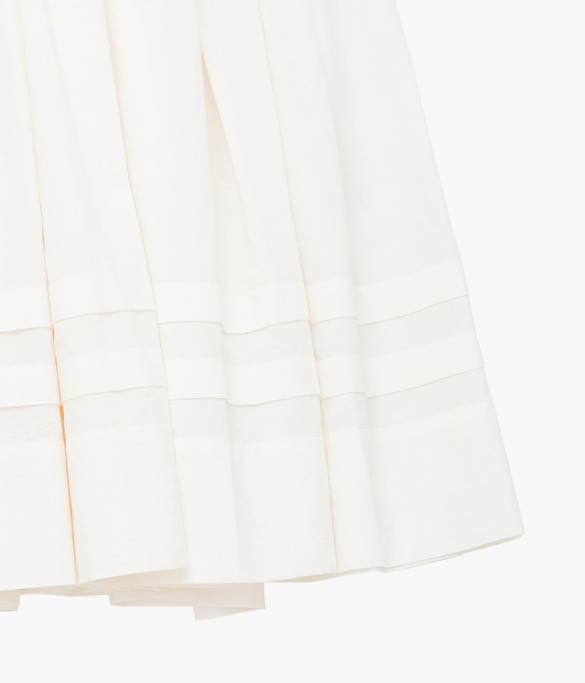 STUDIO DE LOSTANGES "BRETON SKIRT 3 PLEATS" (OFF WHITE)