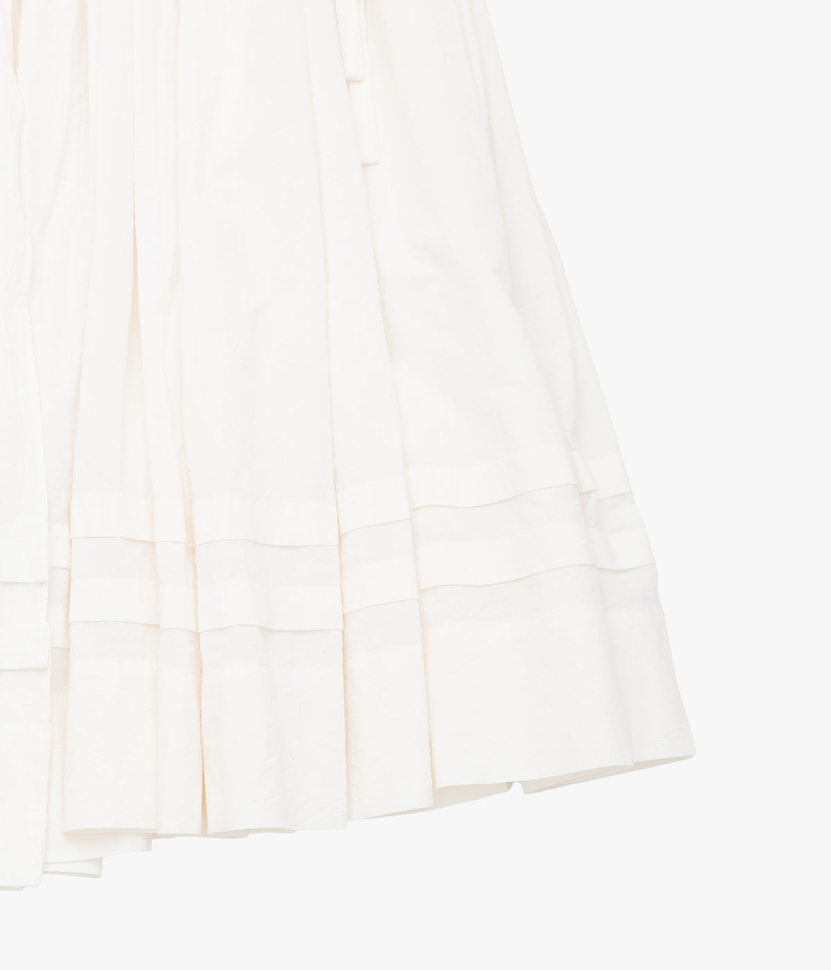 STUDIO DE LOSTANGES "BRETON SKIRT 3 PLEATS" (OFF WHITE)