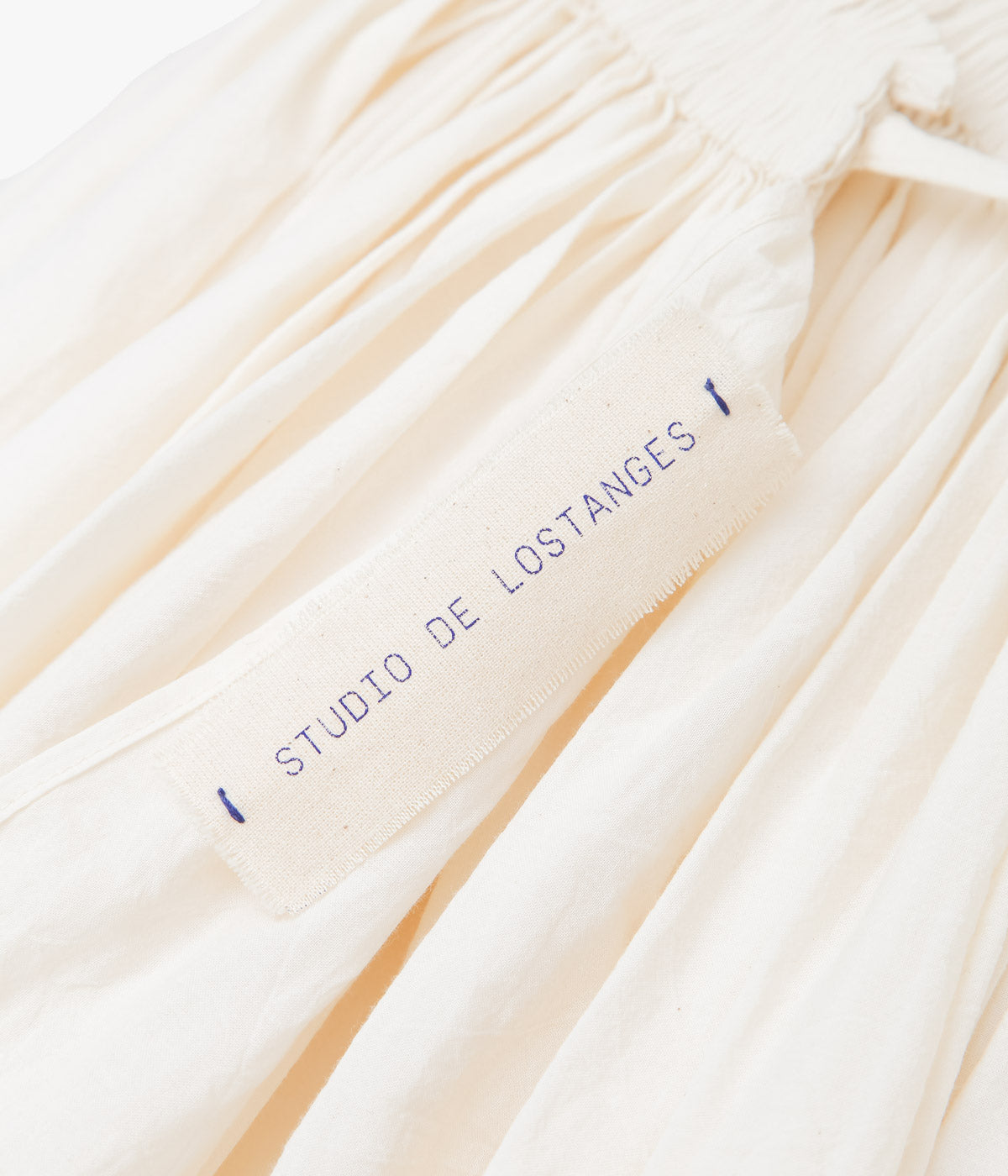 STUDIO DE LOSTANGES "BRETON SKIRT 3 PLEATS" (OFF WHITE)