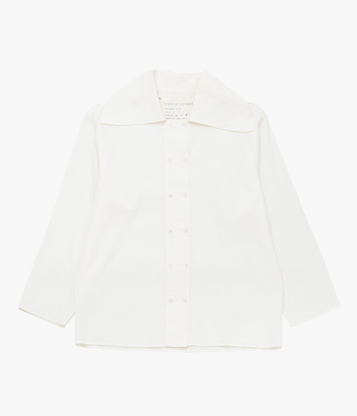 STUDIO DE LOSTANGES ''DOUBLE-BREASTED BLOUSE'' (OFF WHITE)