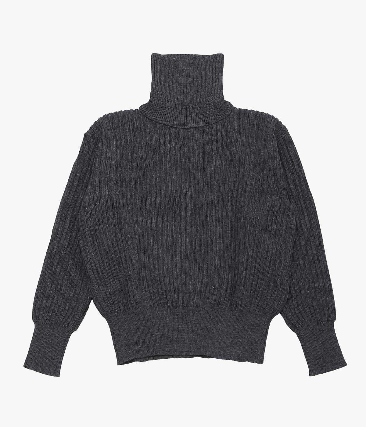 STUDIO DE LOSTANGES ''FUNNEL NECK SWEATER'' (NAVY)