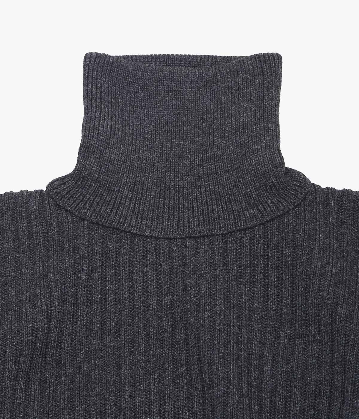 STUDIO DE LOSTANGES ''FUNNEL NECK SWEATER'' (NAVY)
