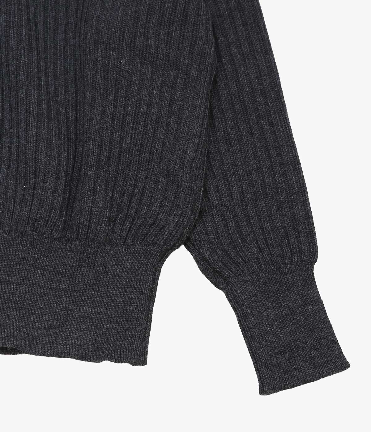 STUDIO DE LOSTANGES ''FUNNEL NECK SWEATER'' (NAVY)