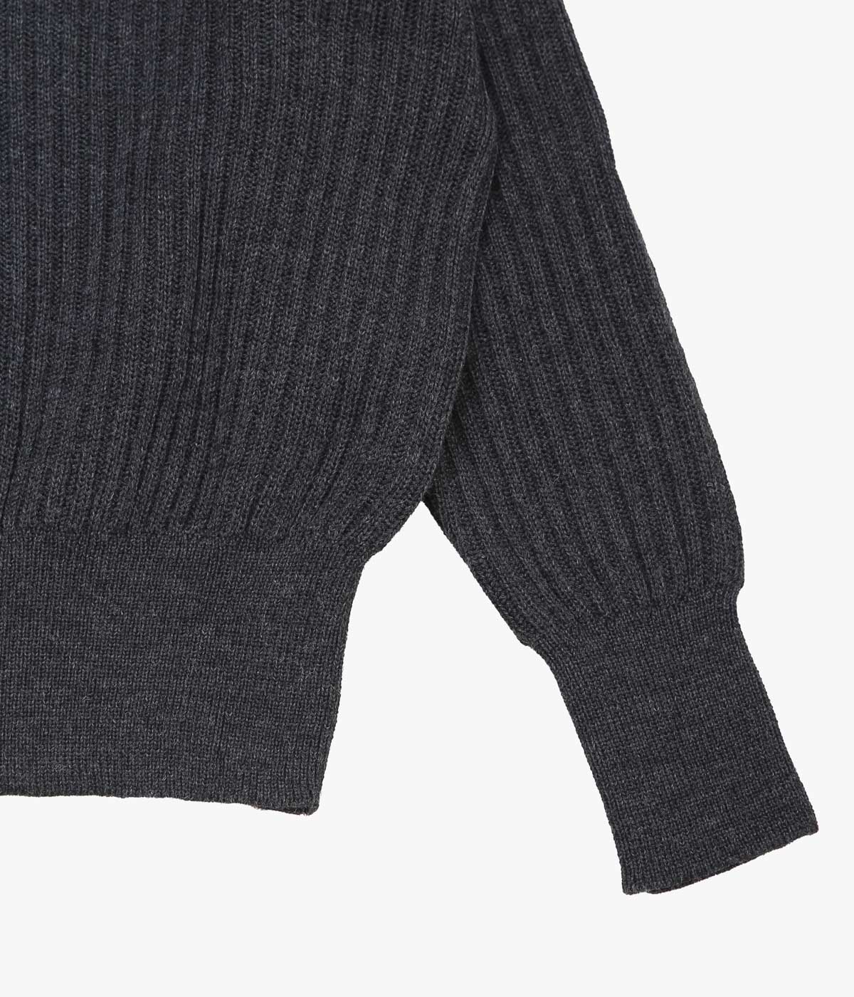 STUDIO DE LOSTANGES ''FUNNEL NECK SWEATER'' (NAVY)