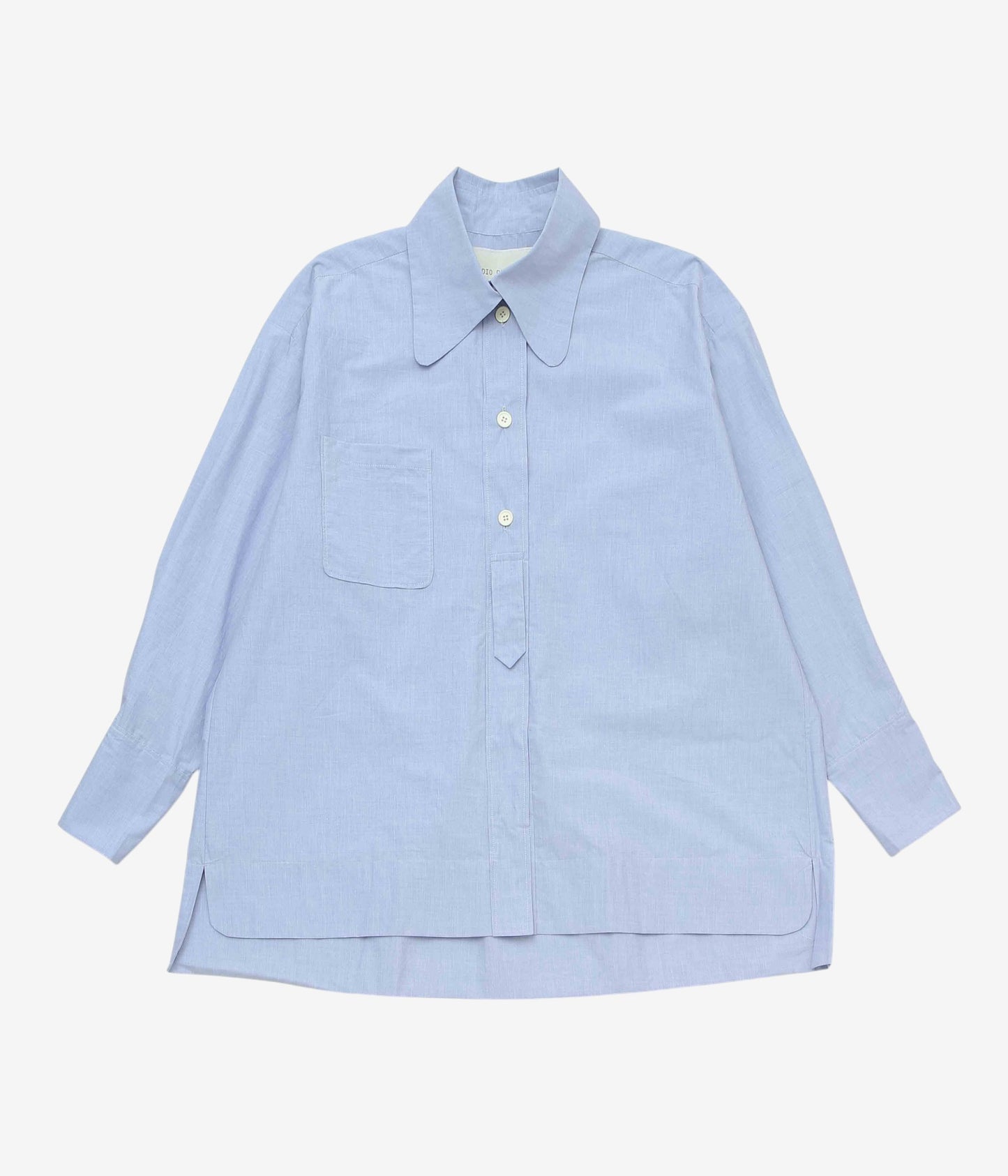 STUDIO DE LOSTANGES ''LARGE COLLAR SHIRTS'' (LIGHT BLUE)