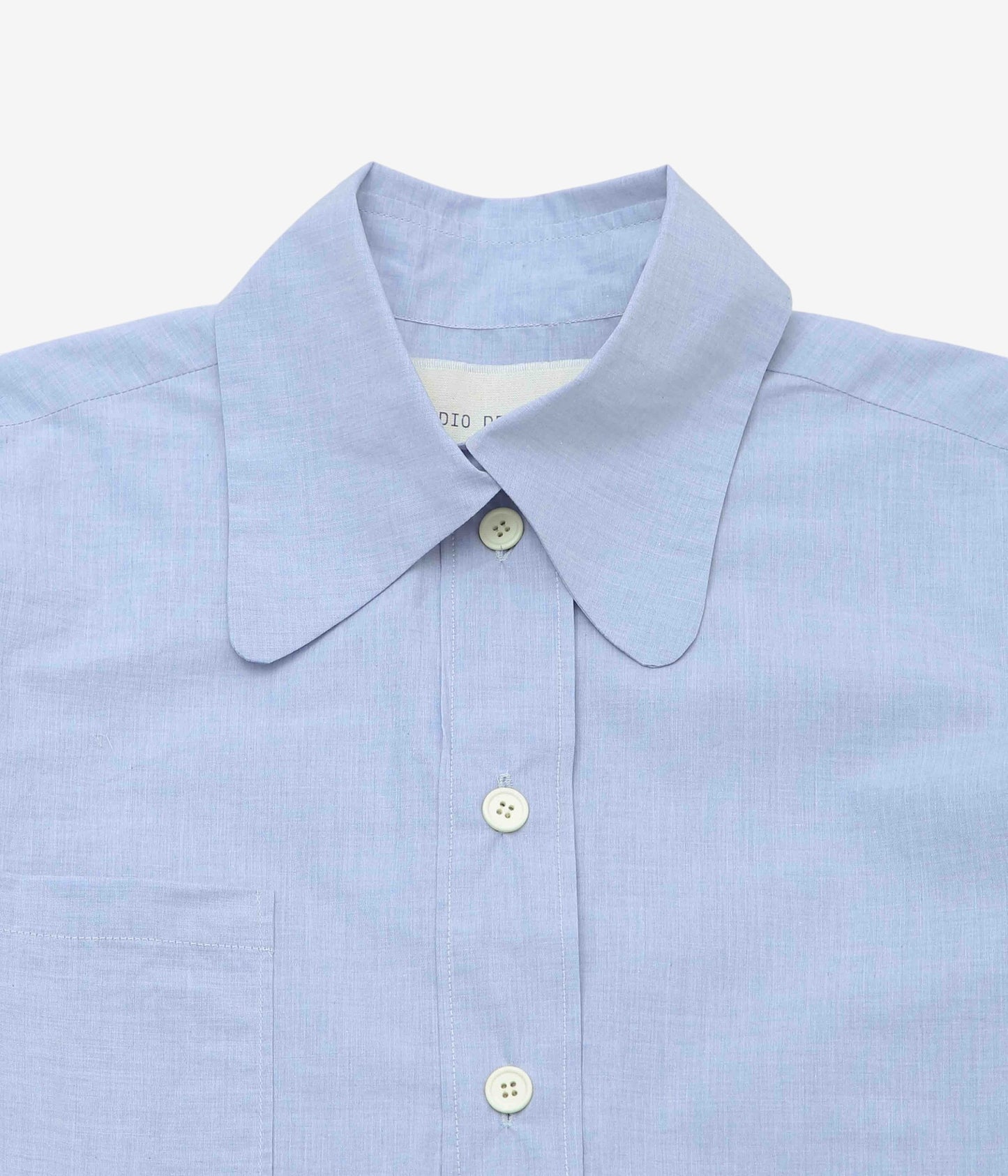 STUDIO DE LOSTANGES ''LARGE COLLAR SHIRTS'' (LIGHT BLUE)