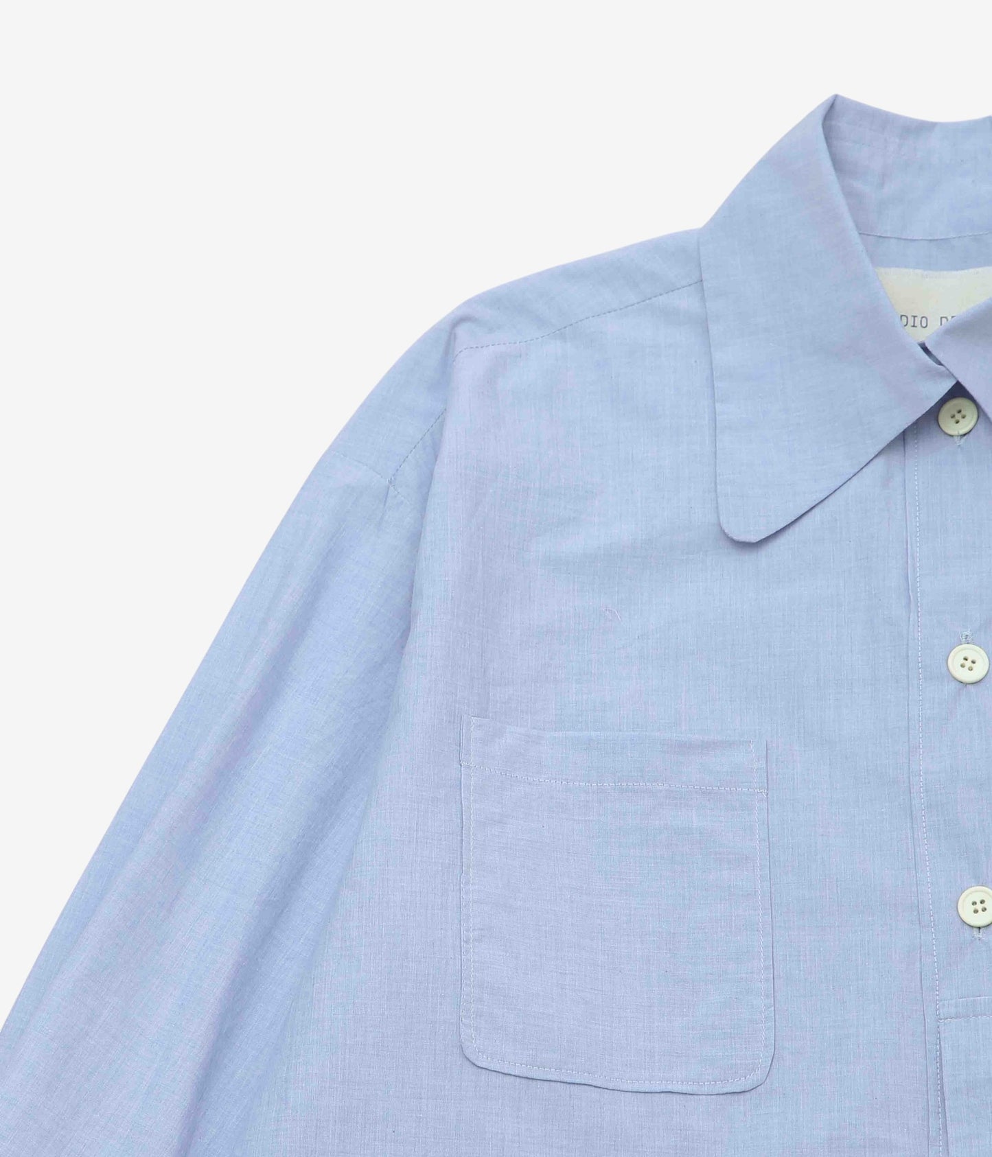 STUDIO DE LOSTANGES ''LARGE COLLAR SHIRTS'' (LIGHT BLUE)