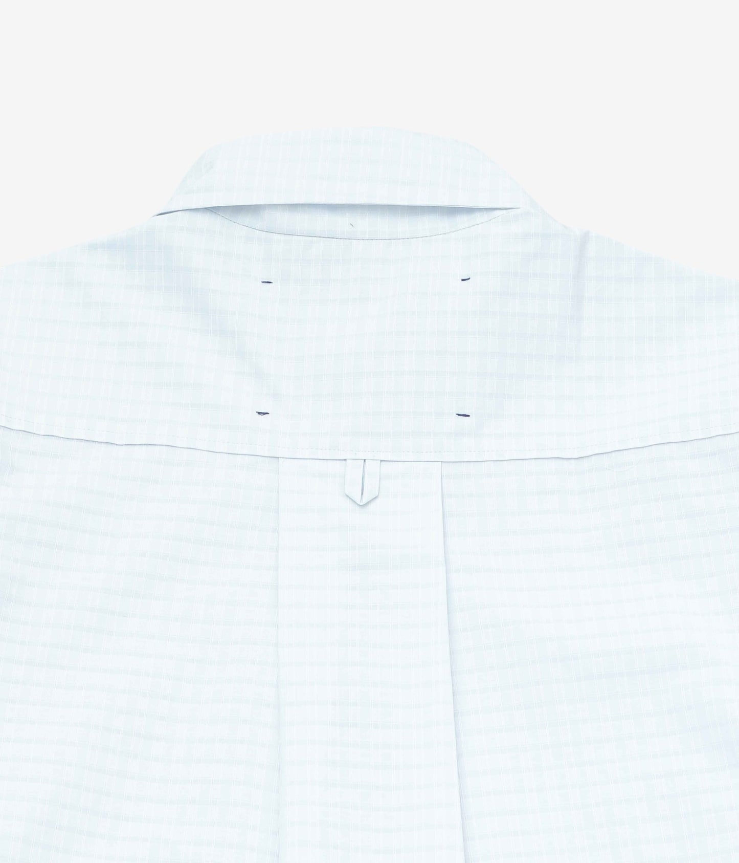 STUDIO DE LOSTANGES ''LARGE COLLAR SHIRTS'' (LT BLUE CHECK)