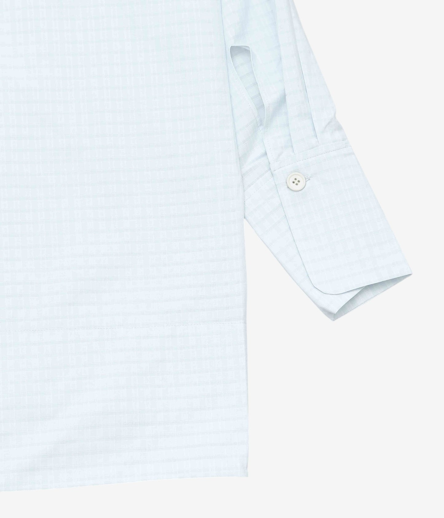 STUDIO DE LOSTANGES ''LARGE COLLAR SHIRTS'' (LT BLUE CHECK)