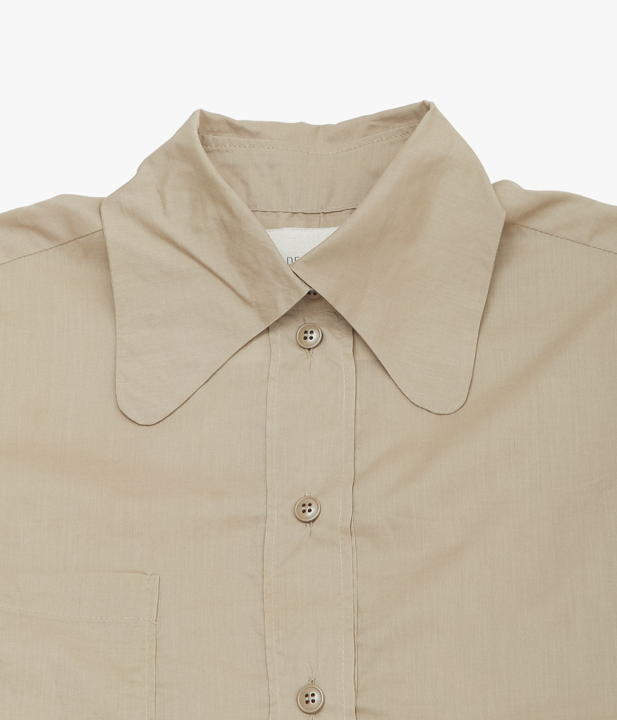 STUDIO DE LOSTANGES ''LONG COLLAR SHIRT'' (BEIGE)