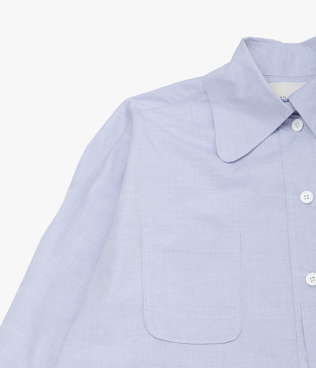 STUDIO DE LOSTANGES ''LONG COLLAR SHIRT'' (ECRUE)