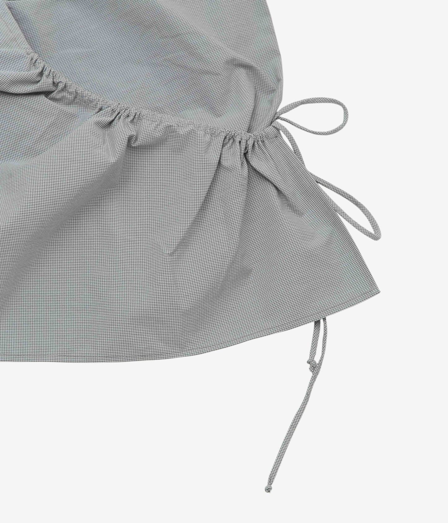 STUDIO DE LOSTANGES ''STRAPPY TOP'' (BROWN CHECK)